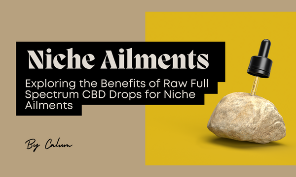 Exploring the Benefits of Raw Full Spectrum CBD Drops for Niche Ailments