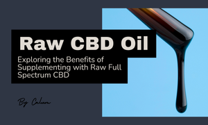 Raw full spectrum CBD oil benefits including sleep support and entourage effect